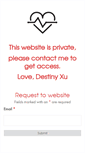 Mobile Screenshot of destinyxu.com